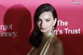 Emily RatajkowskiSexy in Emily Ratajkowski Stuns In Sexy Revealing Dress At The Kings Trust 2024 Gala