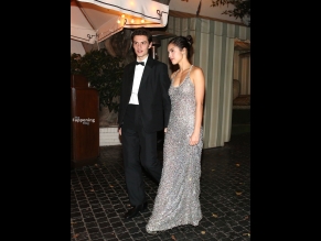 Olivia Rodrigo Sexy Seen With Louis Partridge Dazzles In A Glamorous Dress At Armani After-Party In LA