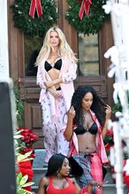  alt="Brooks Nader Sexy in Brooks Nader Spotted Sexy Flashing Her Hot Tit As She Models For A Victoria's Secret Christmas Campaign In Nyc"