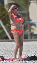 Tina MaloneSexy in Tina Malone's Sexy Beach Day In Spain