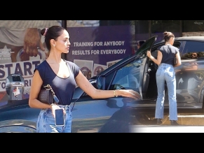 Eiza Gonzalez Sexy And Braless Spotted Flashing Her Hot Tits At Sweet Butter Kitchen In Sherman Oaks