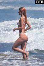 Camila MorroneSexy in Camila Morrone Sexy Seen Flaunting Her Hot Bikini Body At The Beach in Malibu 