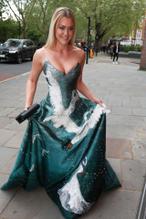 Camilla Kerslake Sexy  arriving at the Opera Awards at Sadlers Wells Theatre with Soprano Emily Dickens