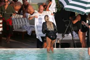 Candice SwanepoelSexy in Candice Swanepoel Topless  During A Photoshoot in Rio De Janeiro 