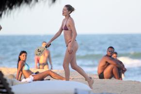 Candice SwanepoelSexy in Candice Swanepoel and Doutzen Kroes Sexy in Bahia, Brazil