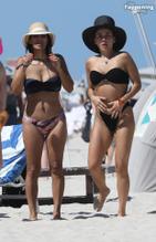 Carolina GaitanSexy in Carolina Gaitan Sexy Spotted Showing Off Her Amazing Body Wearing a Hot Bikini at Soho Beach House in Miami 