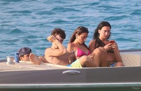 alt="Dua Lipa Sexy in Dua Lipa Sexy Spotted Showing Off Her Hot Body In A Sizzling Bikini Thong At Ibiza Beach In Spain"