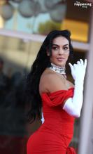 Georgina RodriguezSexy in Georgina Rodriguez Sizzles In Red At The 80th Venice International Film Festival