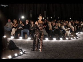 Kendall Jenner Sexy Flashes Her Hot Tits And Thong In A Sultry See-Through Black Dress At Schiaparelli's Fashion Show In Paris