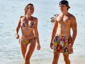 Tallia Storm Sexy Spotted Showing Off Her Sizzling Bikini Body At A Beach In Barbados