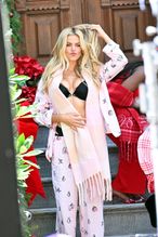  alt="Brooks Nader Sexy in Brooks Nader Spotted Sexy Flashing Her Hot Tit As She Models For A Victoria's Secret Christmas Campaign In Nyc"