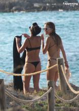 Rita OraSexy in Rita Ora Sexy Seen With Kate Moss And Lila Moss Showing Off Her Amazing Bikini Body At Formentera Beach