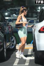 Chantel JeffriesSexy in Chantel Jeffries Sexy Seen Flaunting Her Butt In Tight Shorts Outside Of EarthBar in WeHo 