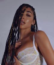 Chantel JeffriesSexy in Chantel Jeffries presents the new Savage X Fenty lingerie collection 