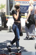 Charlene LaurentSexy in Charlene Laurent spotted at her local Farmers Market with a friend in West Hollywood