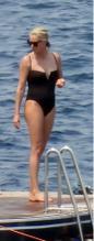 Charlize TheronSexy in Charlize Theron Sexy Enjoys A Boat Trip With Her Daughters On Luxury Yacht in Greece