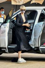 Charlize TheronSexy in Charlize Theron out to dinner at Nobu in Malibu