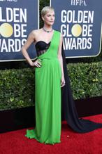 Charlize TheronSexy in Charlize Theron walks the Golden Globes red carpet in Beverly Hills