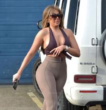 Chloe Ferry Sexy Puts On A Busty Display As She Leaves Studio After Photoshoot