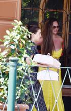 Chrissy TeigenSexy in Chrissy Teigen and John Legend in vacation mode out for lunch in the Italian town of Portofino