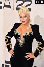 Christina AguileraSexy in Christina Aguilera Sexy Seen Showing Off Her Deep Cleavage At The amfAR Gala in Cannes 