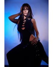 Malavika MohananSexy in Malavika Mohanan Look In Bangs And Black Costume, Just Like In Anime