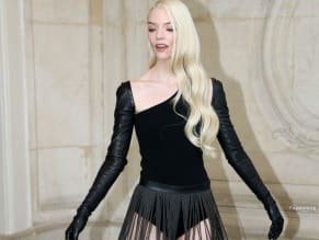 ANYATAYLORJOYSEXYSHOWSOFFHERGORGEOUSLEGSATTHECHRISTIANDIORSHOWINPARIS - NUDE STORY