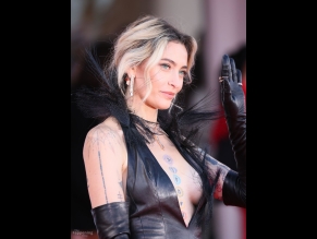 Paris Jackson Sexy Shows Off Her Hot Cleavage At The 82nd Venice International Film Festival In Italy