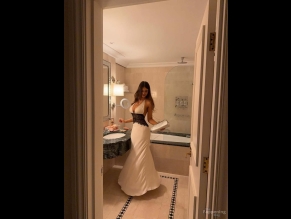  alt="Ella Cervetto Sexy in Ella Cervetto Sexy Shows Off Her Hot Boobs In A Sensual White Dress"