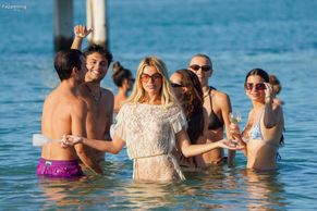  alt="Brooks Nader Sexy in Brooks Nader Sexy Spotted Flashing Her Hot Tits During Her French Riviera Getaway In St. Tropez"