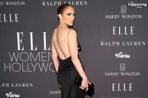 Jennifer LopezSexy in Jennifer Lopez Flaunts Sexy Underboob At Elle's 2023 Women In Hollywood Celebration