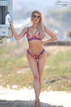 Daisy Lea Sexy in Daisy Lea Sexy And Sizzling Photoshoot Posing Her Sultry Bikini Body At Malibu Beach