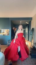 MCKENNAGRACESHOWNINGLEGINREDDRESSFORTHEGHOSTBUSTERSFROZENEMPIREPREMIERE - NUDE STORY