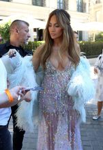 alt="Jennifer Lopez Sexy in Jennifer Lopez Sexy Flaunts Her Hot Tits In A Dazzling Dress At The Celia Kritharioti Haute Couture Fashion Show In Paris"