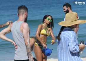 AnittaSexy in Anitta Stuns In Sexy Bikini Shoot At Grumari Beach