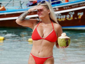 KERRYKATONASEXYSPOTTEDFLAUNTINGHERSIZZLINGBODYINASPICYREDBIKINIATTHAILANDBEACH - NUDE STORY