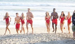  alt="Olivia Dunne Sexy in Olivia Dunne Sexy Shows Off Her Sizzling Body In A Spicy Red Swimsuit While Filming The Baywatch Reboot In La"