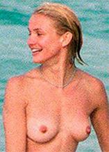 Cameron Diaz Sexy in Cameron Diaz Topless On South Beach Miami