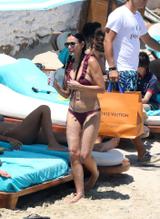 Demi Moore Sexy Enjoys A Day With Rumer Willis On the Beach in Mykonos