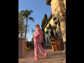 alt="Joy Corrigan Sexy in Joy Corrigan Sexy Shows Off Her Sultry Pokies And Abs In Pink Outfit"