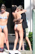 Dua LipaSexy in Dua Lipa Sexy in a tiny bikini while soaking up the sun with her boyfriend Anwar Hadid in Miami