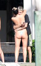 Dua LipaSexy in Dua Lipa Sexy in a tiny bikini while soaking up the sun with her boyfriend Anwar Hadid in Miami