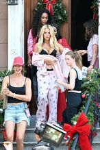  alt="Brooks Nader Sexy in Brooks Nader Spotted Sexy Flashing Her Hot Tit As She Models For A Victoria's Secret Christmas Campaign In Nyc"