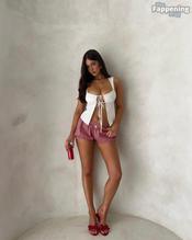 Ella Cervetto Sexy Photoshoot Posing Her Sultry Figure, Legs And Cleavage