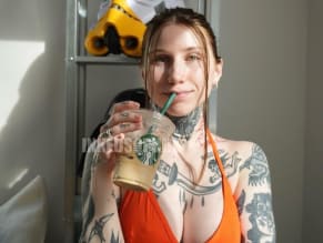 INKEDSOPHIIESEXYPHOTOSHOWINGOFFHERHOTBOOBSINASIZZLINGORANGEBIKINITOP - NUDE STORY