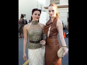 Madelaine Petsch Sexy Shows Off Her Hot Underboob At Vogue World In Los Angeles