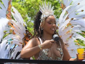 Chloe Bailey Sexy Shows Off Her Sultry Body Wearing A Skimpy Carnaval Costume At The Crop Over Festival In Barbados