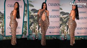 Ivana KnollSexy in Ivana Knoll Sizzles In Sexy Leopard Print At Casadonna Grand Opening