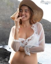 Agatha VegaSexy in Agatha Vega Sexy And Slutty Flashes Her Hot Boobs In A Beach Photoshoot