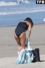 Elisabetta CanalisSexy in Elisabetta Canalis Sexy Seen Showcasing Her Hot Body On The Beach in Santa Monica 
